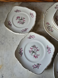 Gebakstel petrus regout&co bloemen