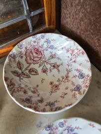Vla schaaltje rose chintz Johnson Bros