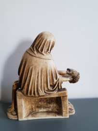 Prachtig stenen pieta beeld maria met Jezus Christus