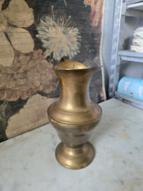 Antiek messing vaas