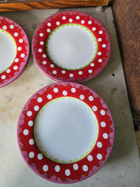 Ontbijtbord oilily polkadot servies