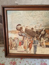 KLM Shell reclame puzzel