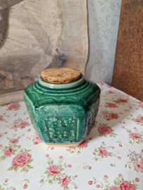 Grote gemberpot groen nr9