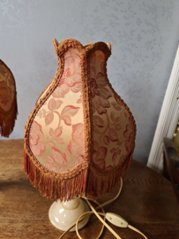 Set antieke schemerlampen marmeren voet
