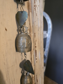 Antiek messing tempelbellen