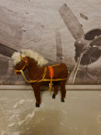 Oud flock paardje pony