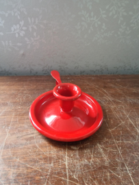Rood emaille blaker