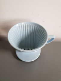 Pastel blauwe koffiefilter melitta 102