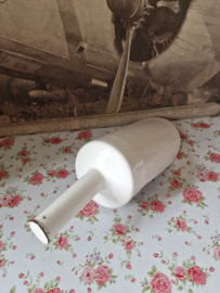 Wit emaille grutters schep nr2