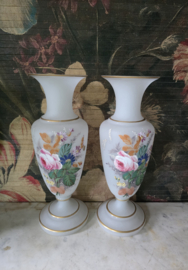 Antiek opaline glazen vaas