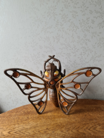 Gietijzeren insect vlinder