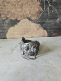 Verzilverde metalen Marokkaanse armband