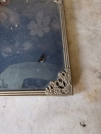 Oud verzilverd fotolijstje