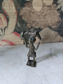 Bronzen beeldje Afrikaans