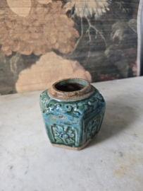 Oude gemberpot groen nr33