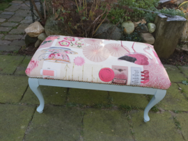 Voetenbank footstool flamingo