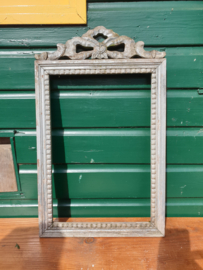 Oude houten striklijst