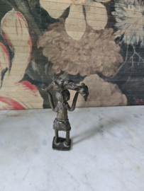 Bronzen beeldje Afrikaans