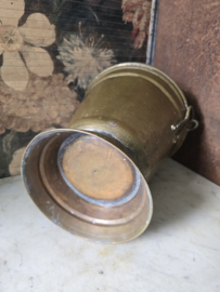 Antiek koperen emmer