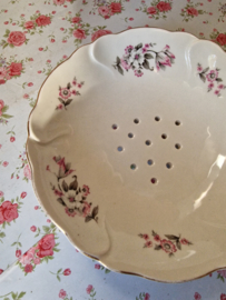 Brocante fruittest bloemetjes