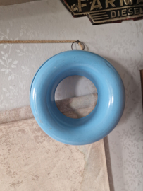 Deens blauw emaille tulband
