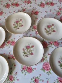 Set petit four schaaltjes roze roos bavaria