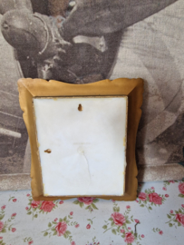 Brocante prentje in barok lijstje