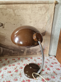 Vintage bureaulamp massive