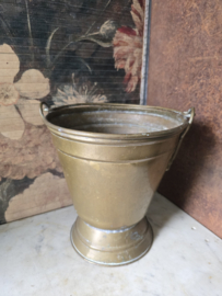 Antiek koperen emmer