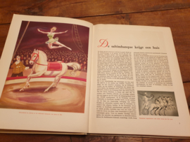 Oud plaatjesalbum de bonte droom van het circus 1960