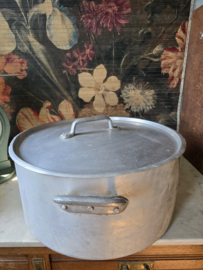 Grote aluminium pan kookpan