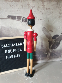 Houten pinokkio pop nr4
