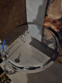 Rond metalen dienblad nr3