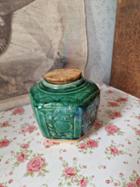 Grote gemberpot groen nr9