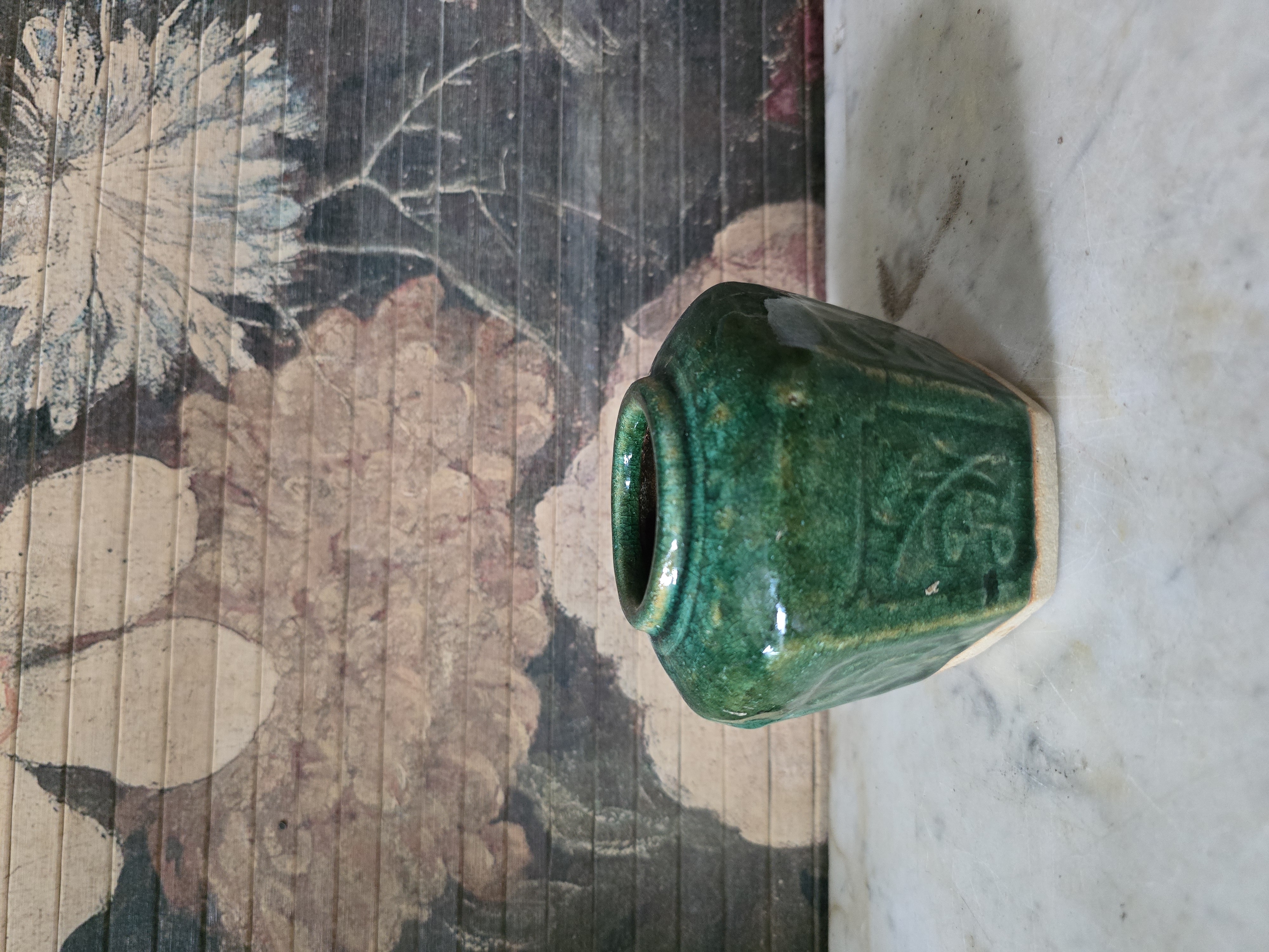 Groen gemberpotje