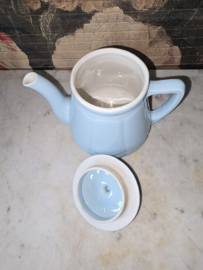 Zachtblauw koffiepotje