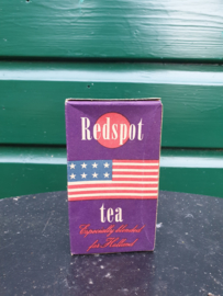 Oud kartonnen doosje bedspot tea