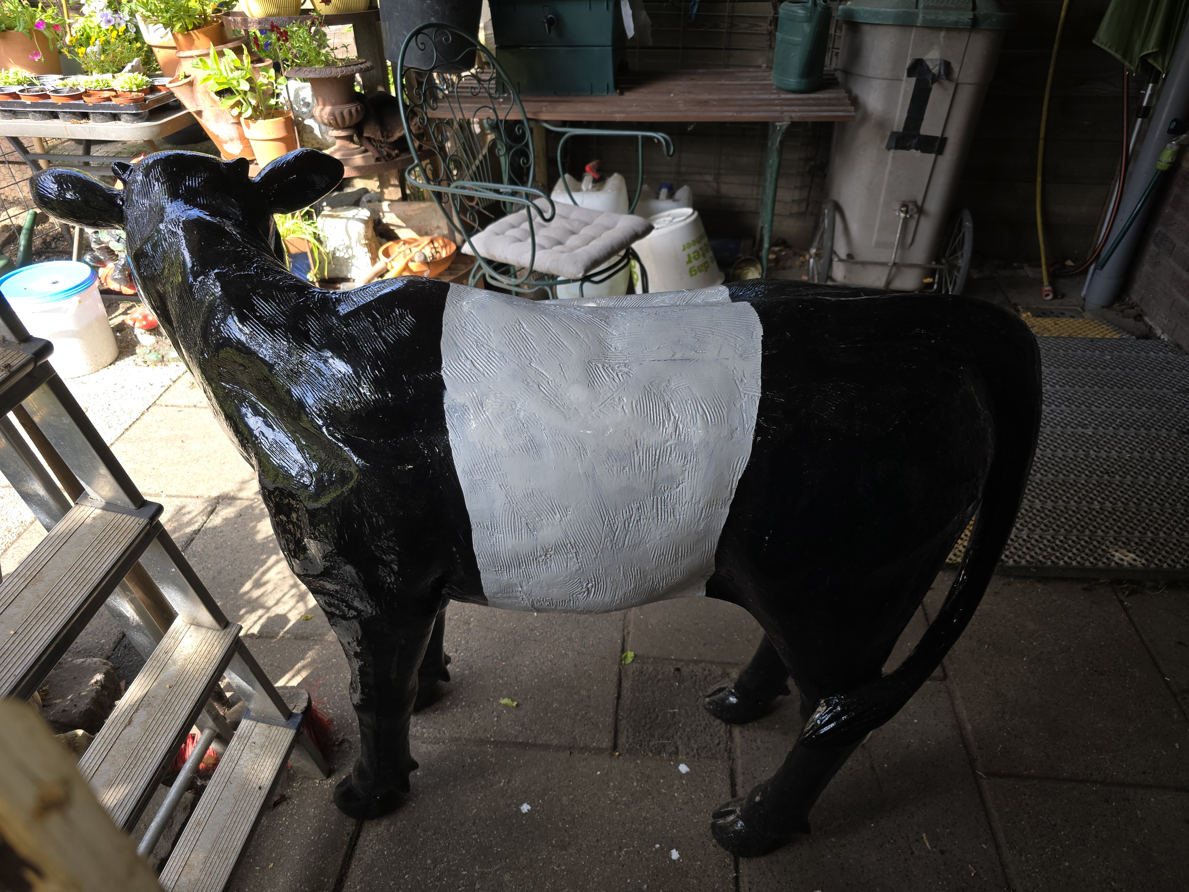 Polyester koe lakenvelder