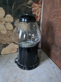 Kauwgomballen automaat zwart