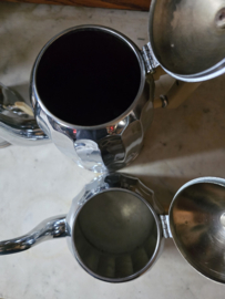 Art deco koffie thee tafel servies Demeyere