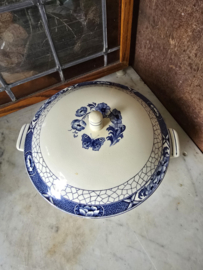Dekschaal butterflij servies societe ceramique maestricht nr1