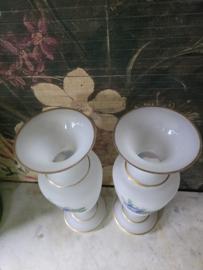 Antiek opaline glazen vaas