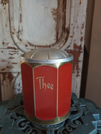 Oude aluminium theebus