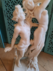 Sculptuur beeld Apollo&Daphne
