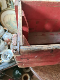 Oud doorleefd houten kistje nr1