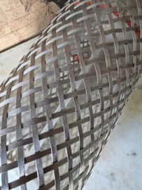 Oude glazen spuitfles sodafles sparklets