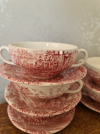 Wedgwood soepkom met schotel