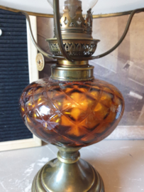 Oude nostalgische olielamp