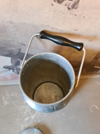 Oude aluminium melkbus 5 liter