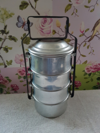 Aluminium gamel etensdrager rantang